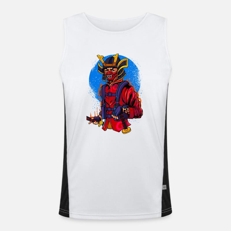 Samurai Men's Functional Contrast Tank Top 