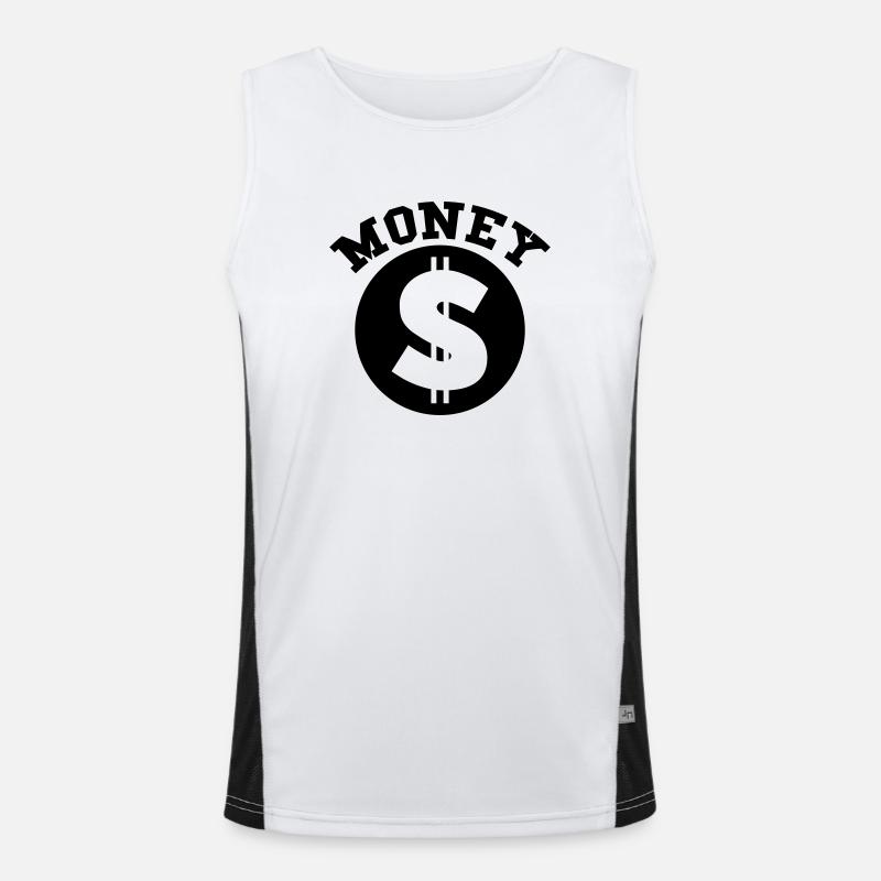 Money Men's Functional Contrast Tank Top 