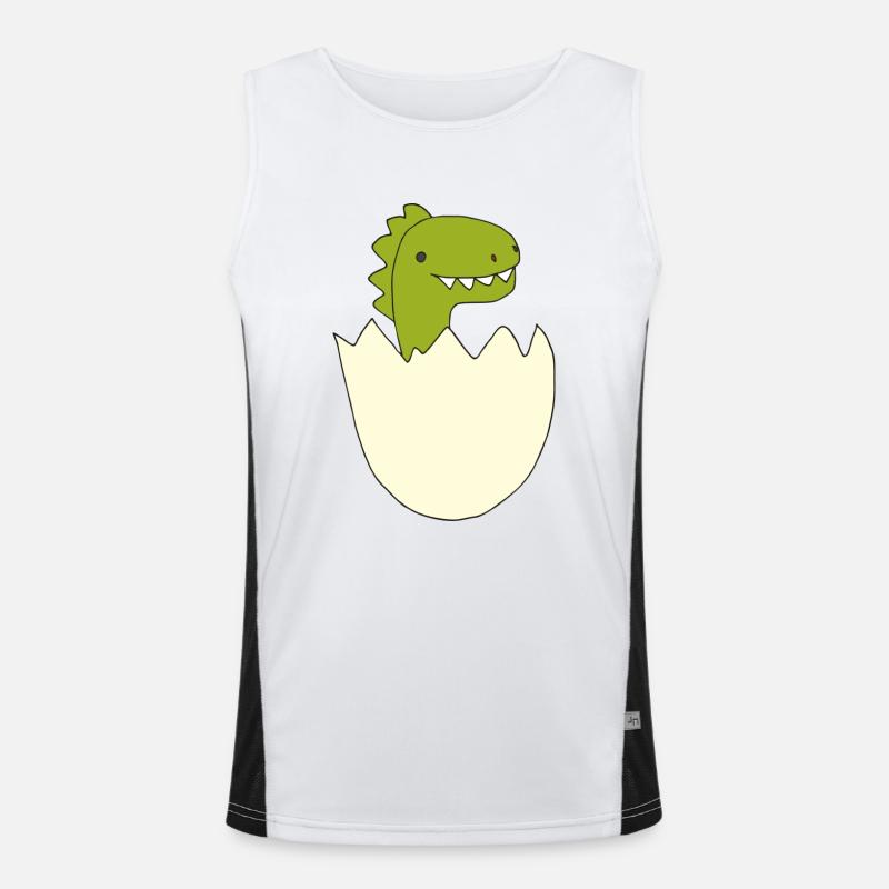 Dino Baby Men's Functional Contrast Tank Top 