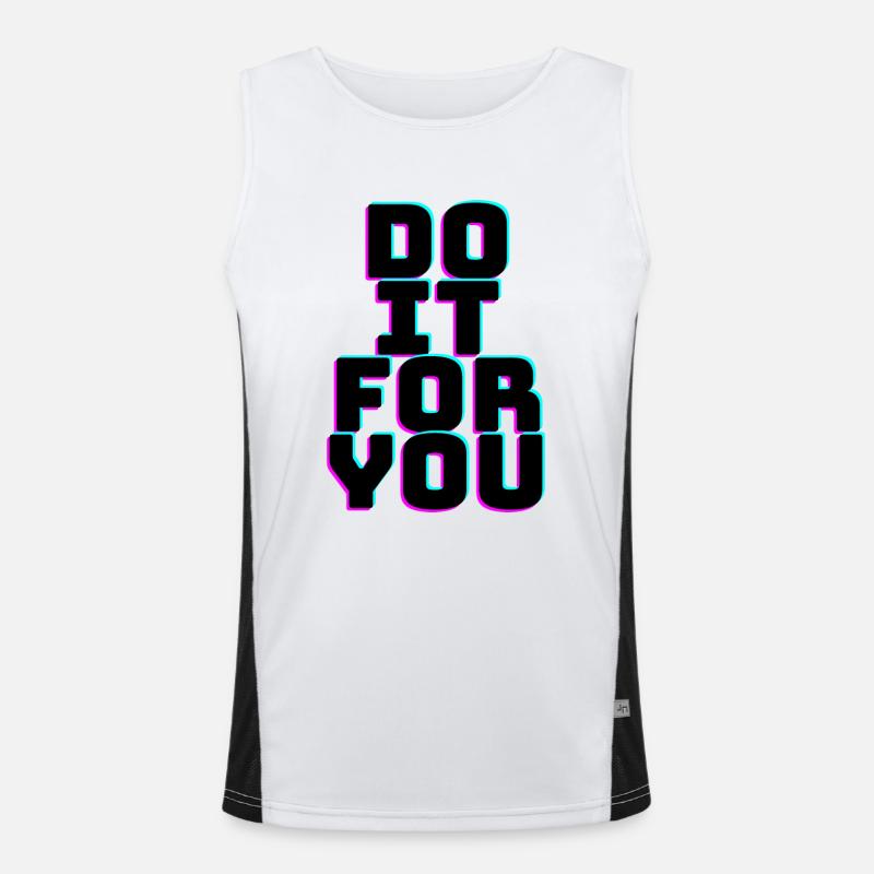 DOITFORYOU Funktionelles Kontrast-Tank Top für Männer 
