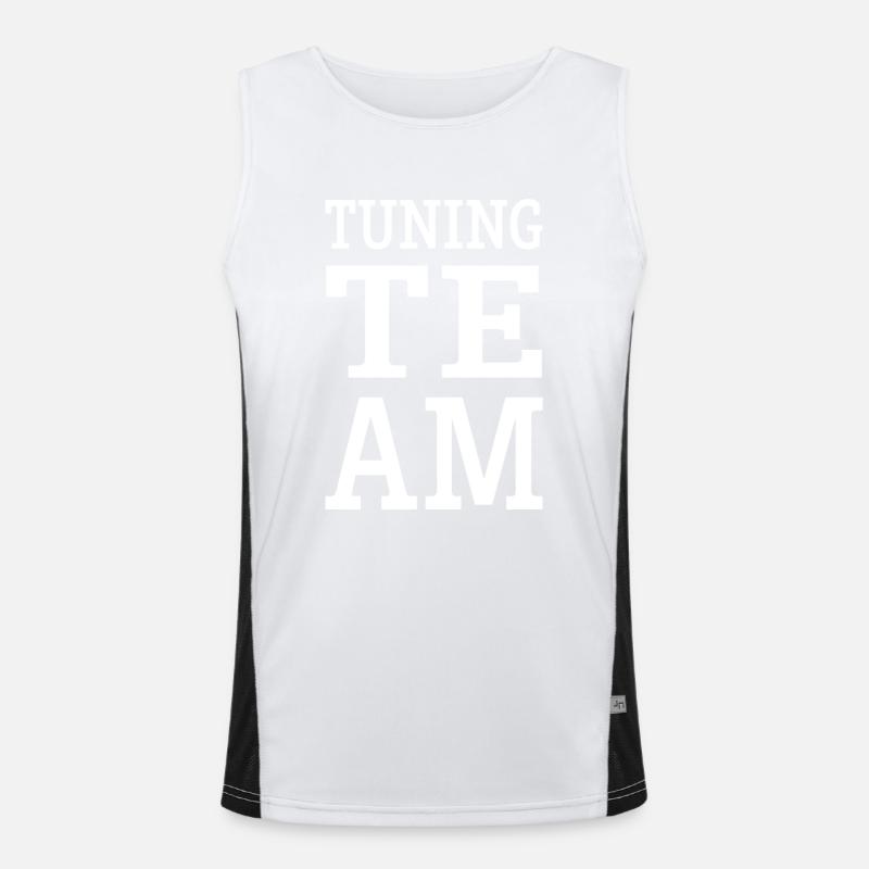 Tuning Team Tuner Débardeur respirant contrasté Homme 