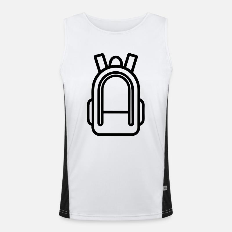 Backpack Men's Functional Contrast Tank Top 