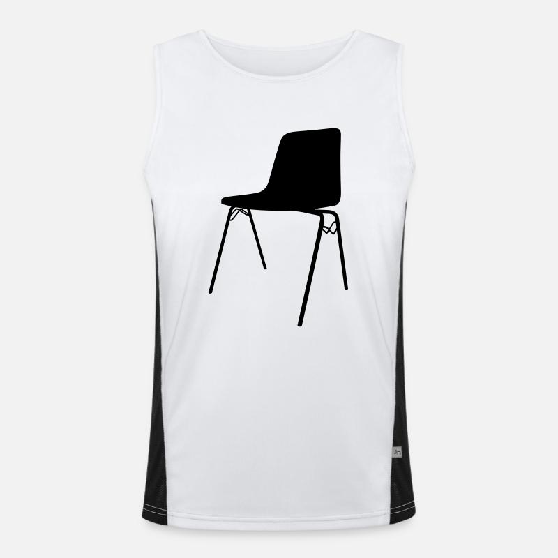 stuhl Funktionelles Kontrast-Tank Top für Männer 