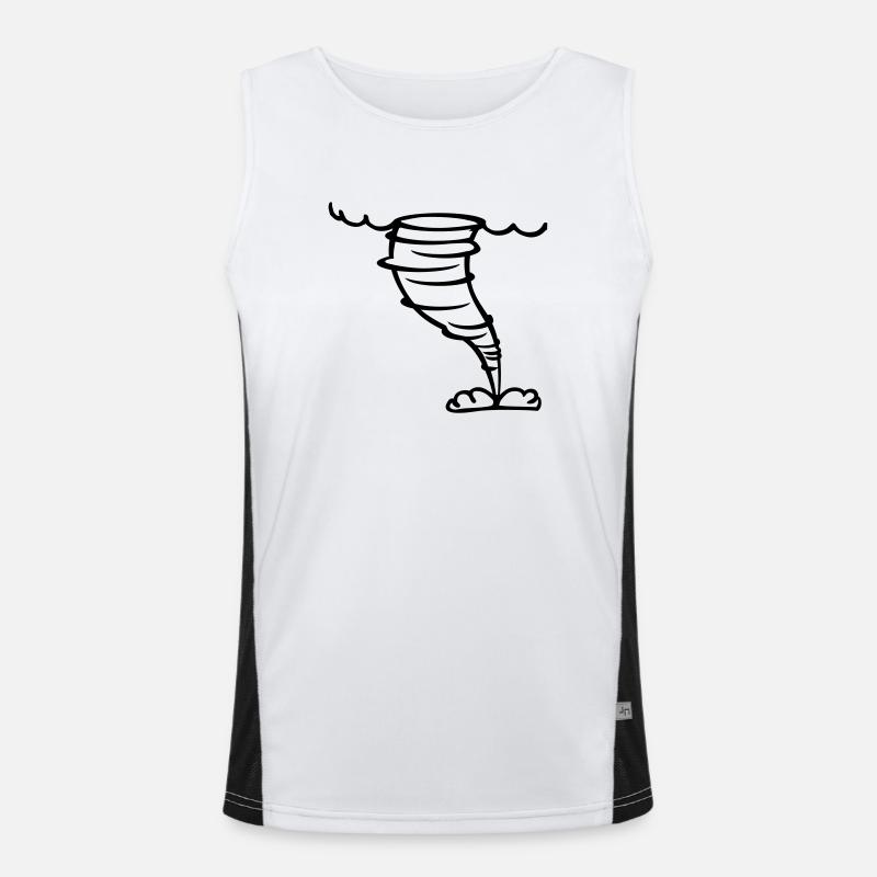 Tornado Men's Functional Contrast Tank Top 