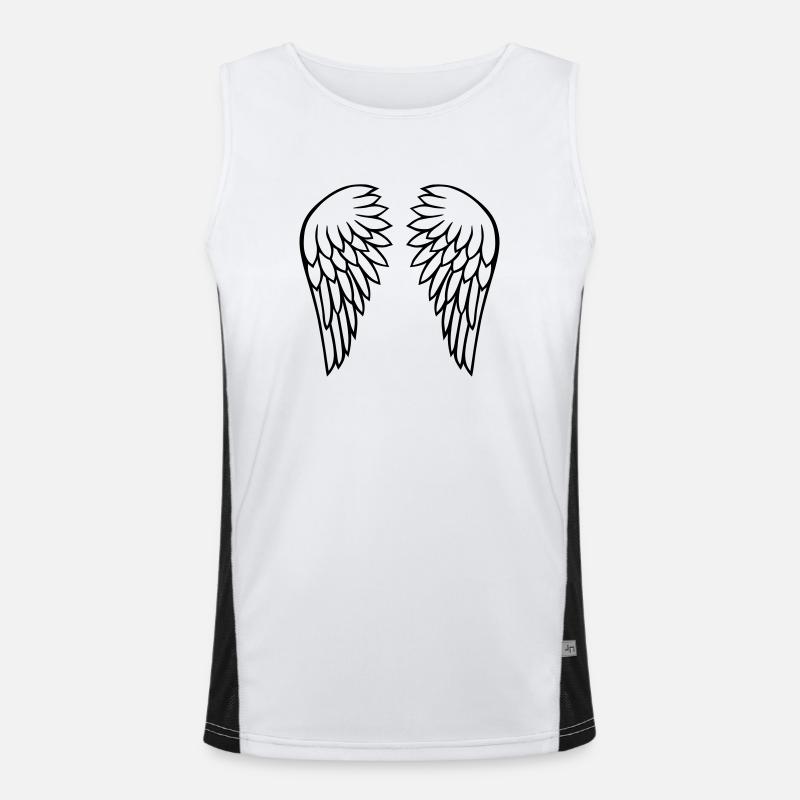 wings Men's Functional Contrast Tank Top 