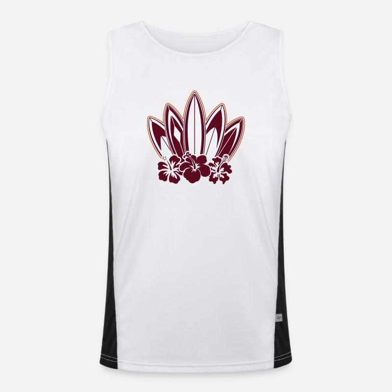 Planches de surf Débardeur respirant contrasté Homme 