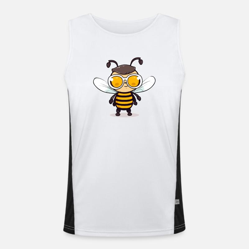 Fry l'abeille Débardeur respirant contrasté Homme 