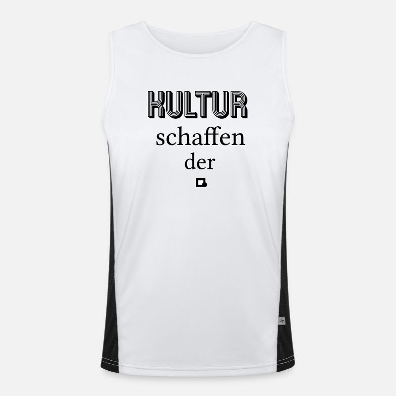 Cultural Worker Men's Functional Contrast Tank Top 