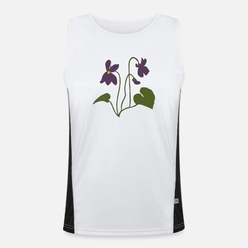 vailchen Funktionelles Kontrast-Tank Top für Männer 