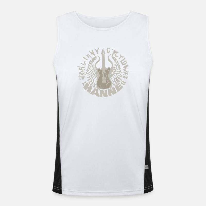 Guitar Hanne Men's Functional Contrast Tank Top 