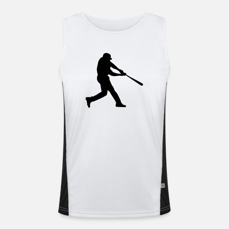 Baseball Débardeur respirant contrasté Homme 