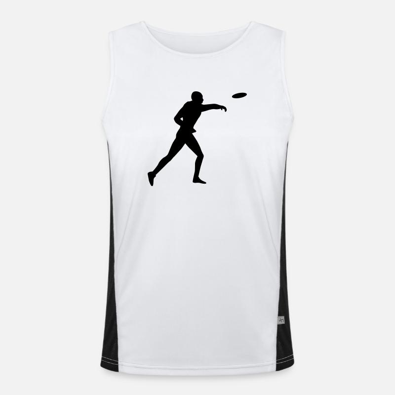 diskus Funktionelles Kontrast-Tank Top für Männer 