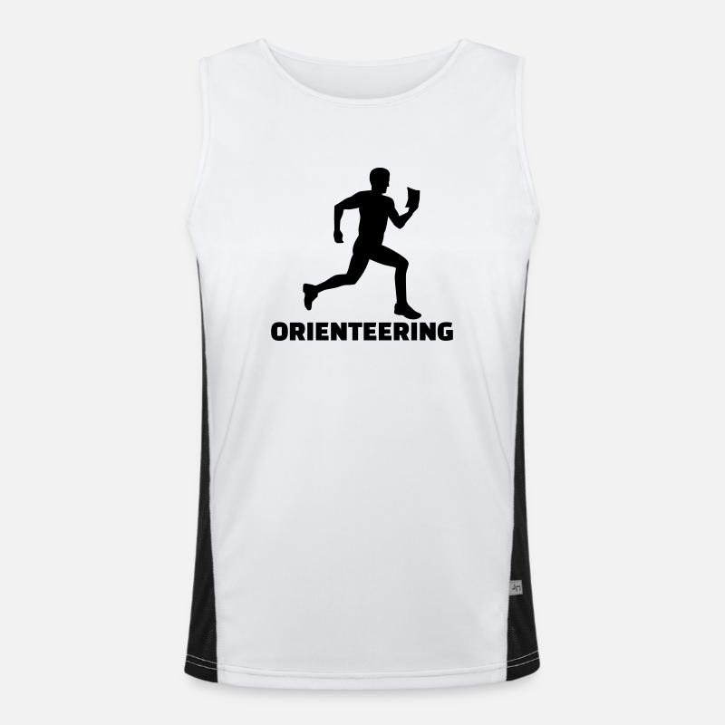 Orienteering Men's Functional Contrast Tank Top 