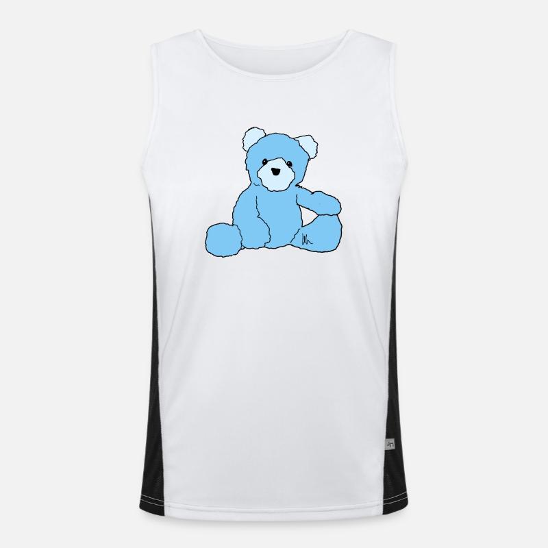 Teddy Men's Functional Contrast Tank Top 