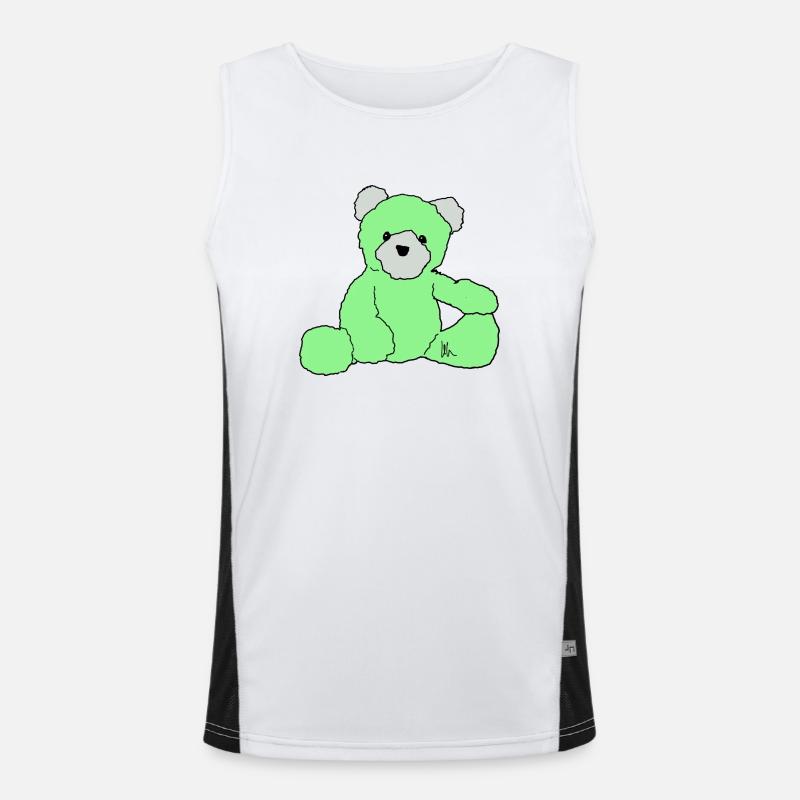 Teddy Men's Functional Contrast Tank Top 