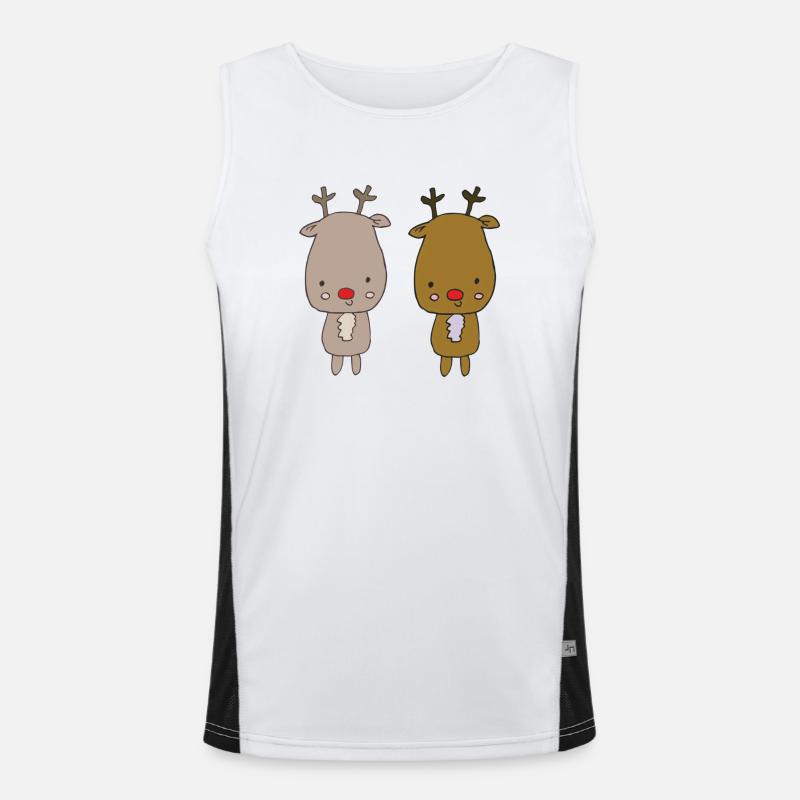 Moose Friends Men's Functional Contrast Tank Top 