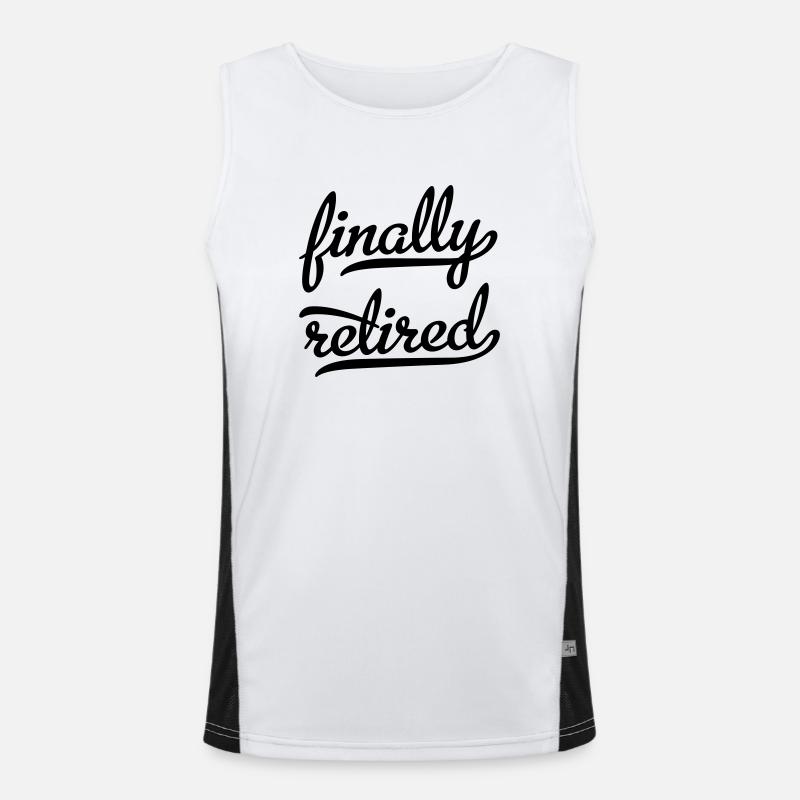 Rente Funktionelles Kontrast-Tank Top für Männer 