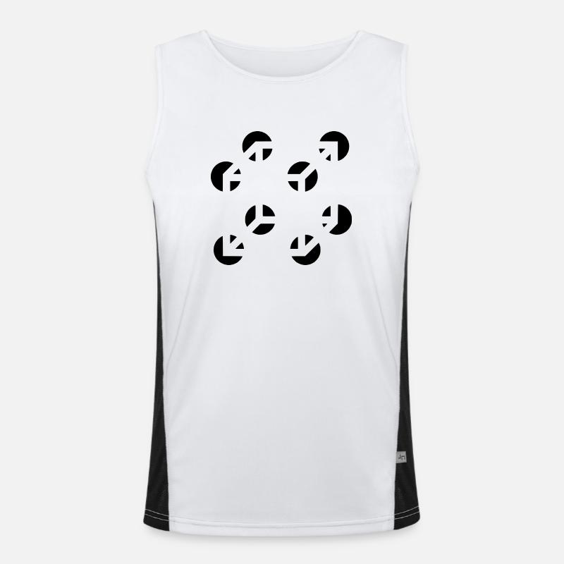 cube Men's Functional Contrast Tank Top 