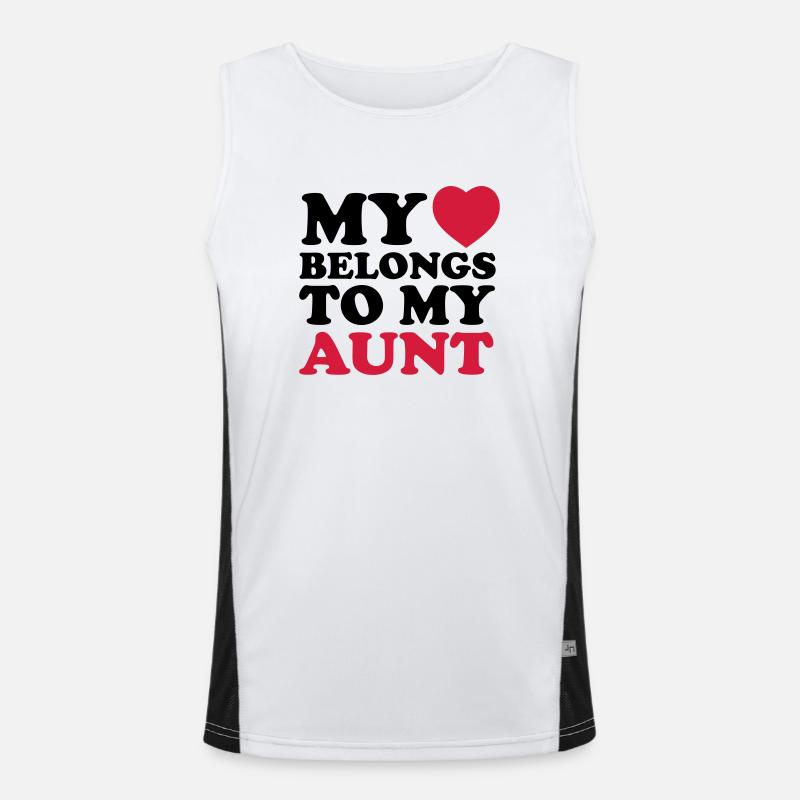 MHBTM aunt Débardeur respirant contrasté Homme 