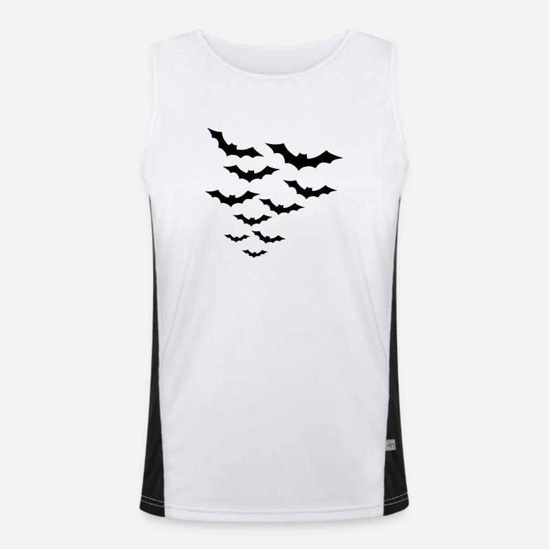 Fledermaus Funktionelles Kontrast-Tank Top für Männer 