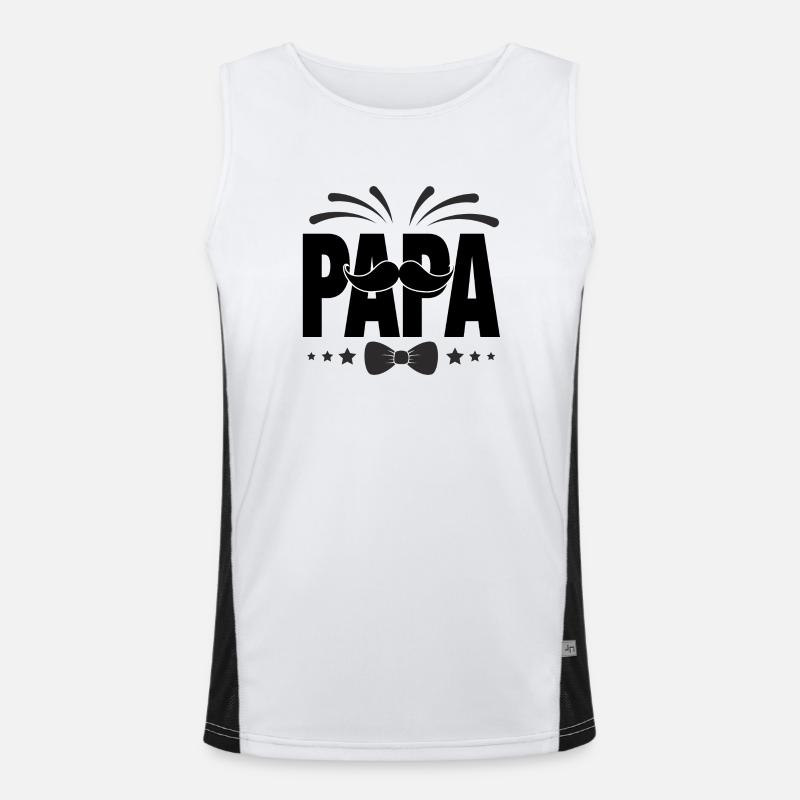 DAD Men's Functional Contrast Tank Top 