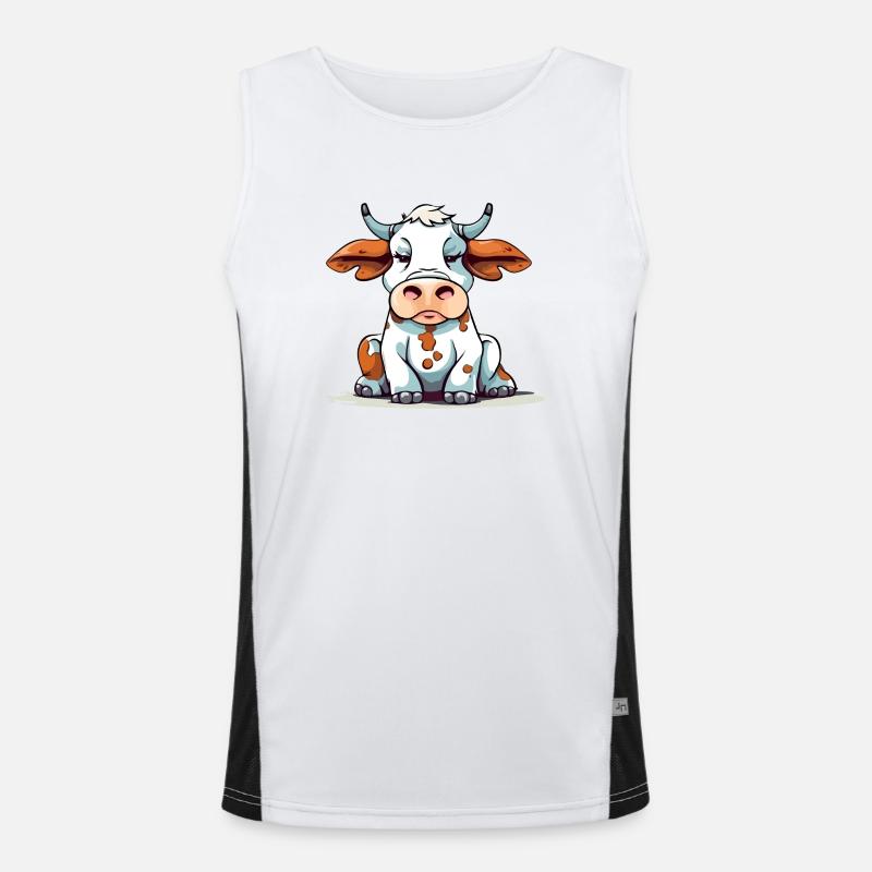 Nini la vache Débardeur respirant contrasté Homme 