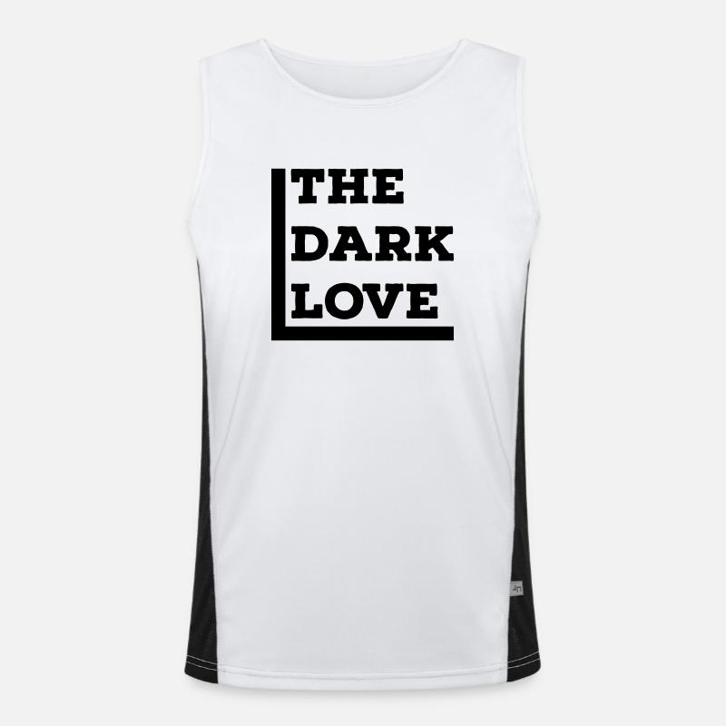 Dark Love Men's Functional Contrast Tank Top 