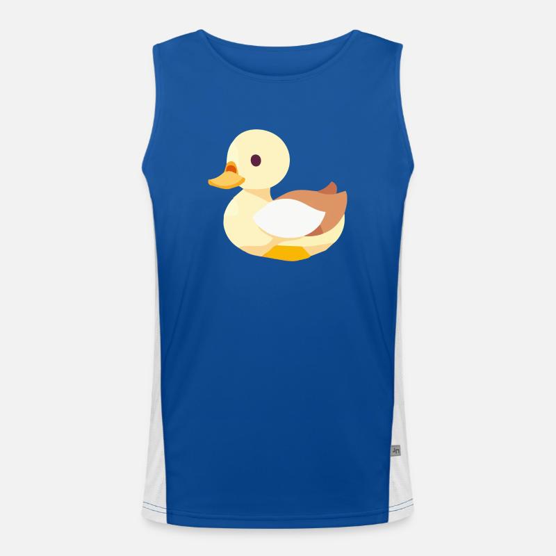 Bébé canard à bec en jaune Débardeur respirant contrasté Homme 