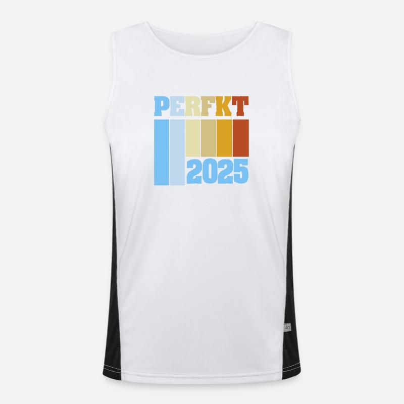 2025 Funktionelles Kontrast-Tank Top für Männer 