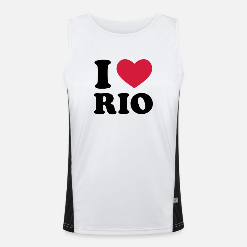 rio de janeiro Débardeur respirant contrasté Homme 
