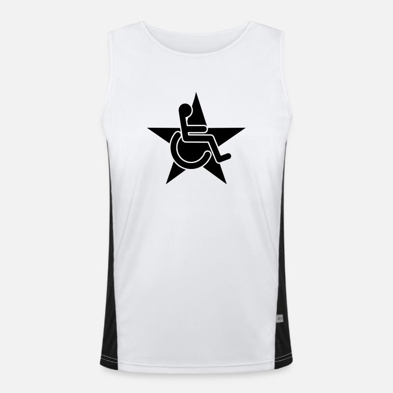 Rolli Funktionelles Kontrast-Tank Top für Männer 