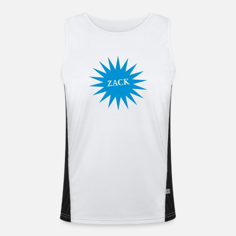 zack Funktionelles Kontrast-Tank Top für Männer 