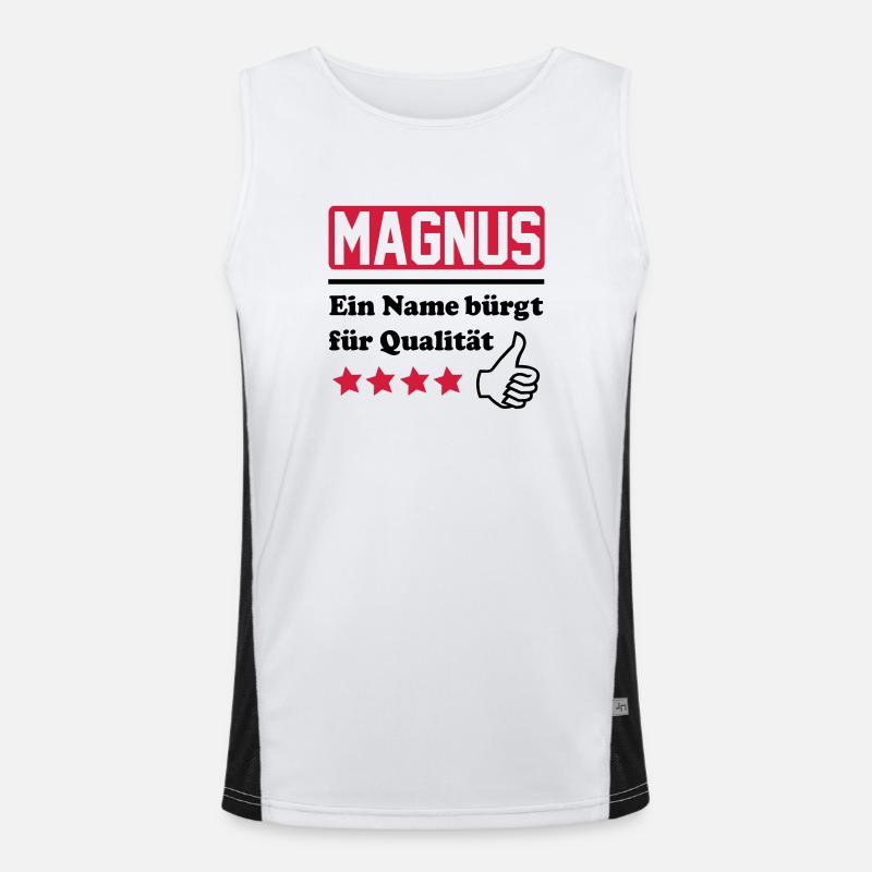 magnus Funktionelles Kontrast-Tank Top für Männer 