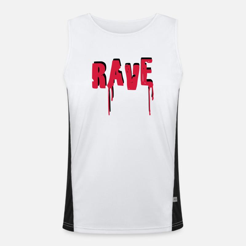 Rave Funktionelles Kontrast-Tank Top für Männer 