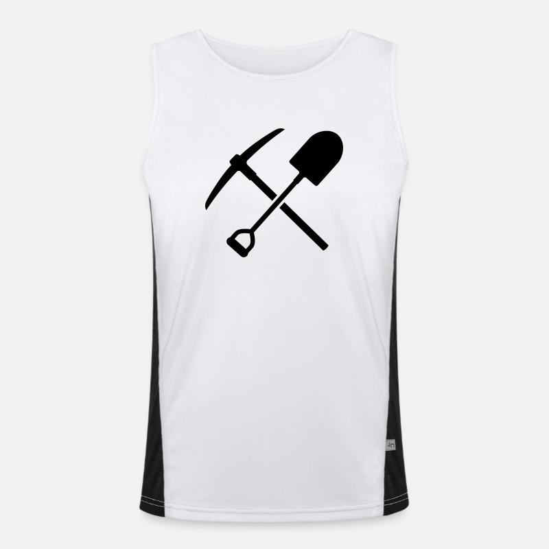 exploitation minière Débardeur respirant contrasté Homme 