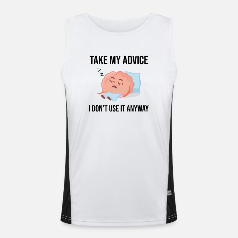 Take my advice. I don’t use it anyway Men's Functional Contrast Tank Top 