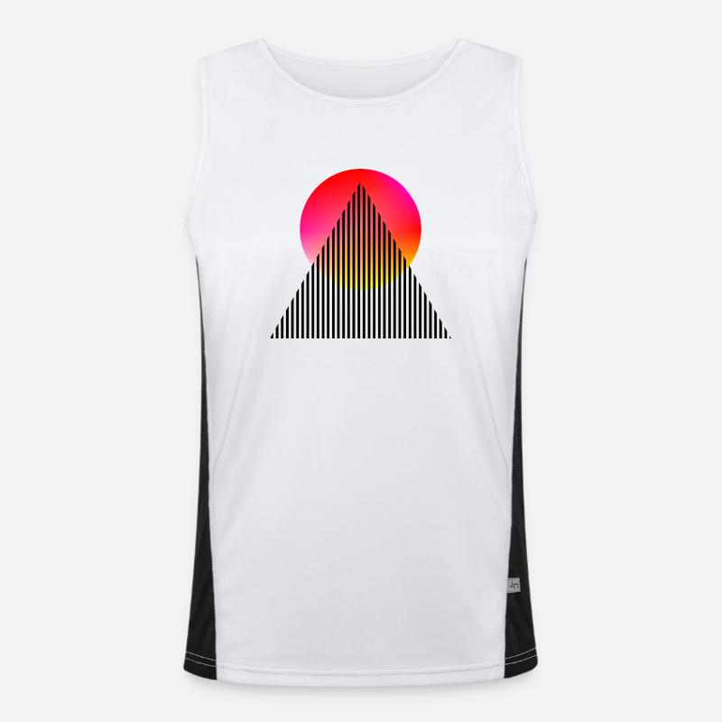 Triangle Débardeur respirant contrasté Homme 