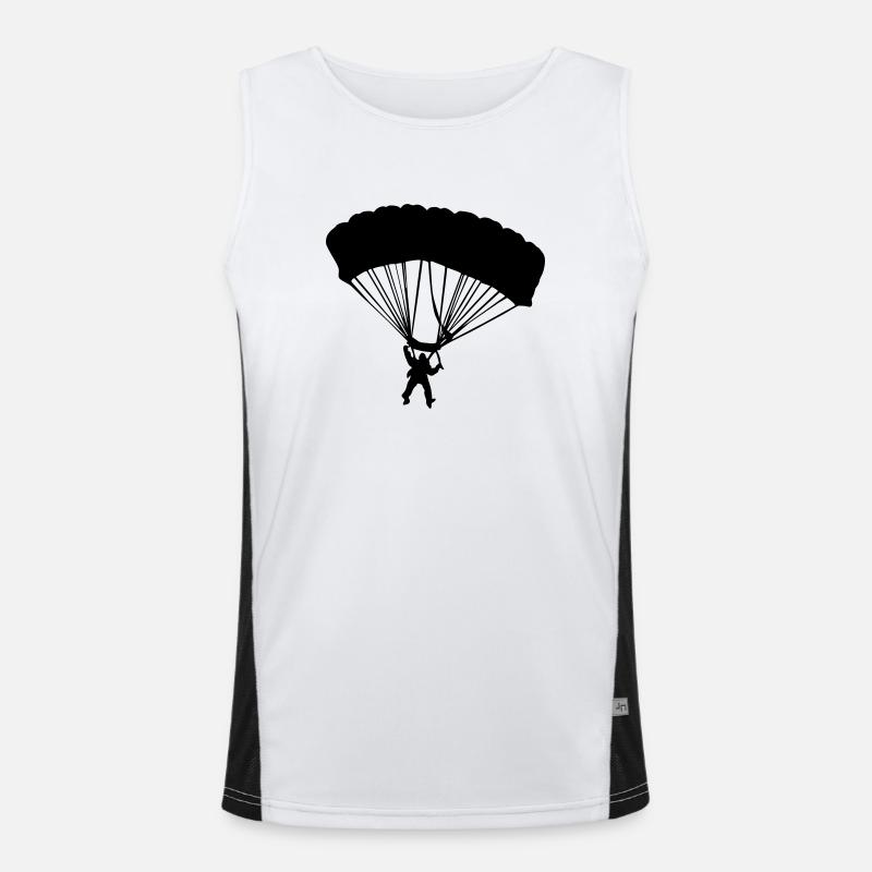 parachutiste Débardeur respirant contrasté Homme 