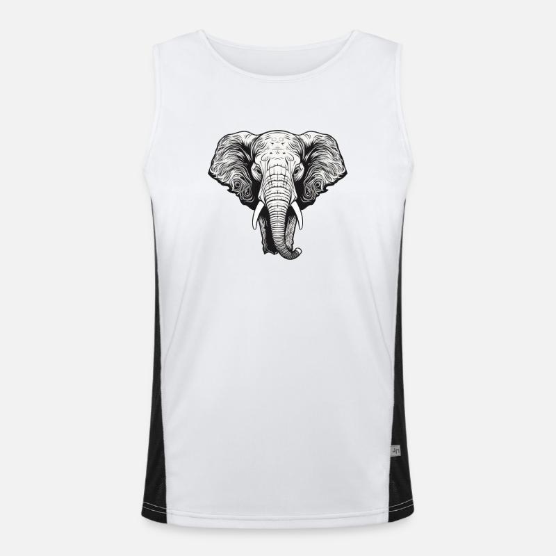 Elephant Men's Functional Contrast Tank Top 