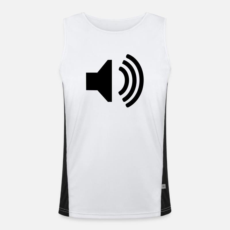 Haut-parleur Débardeur respirant contrasté Homme 