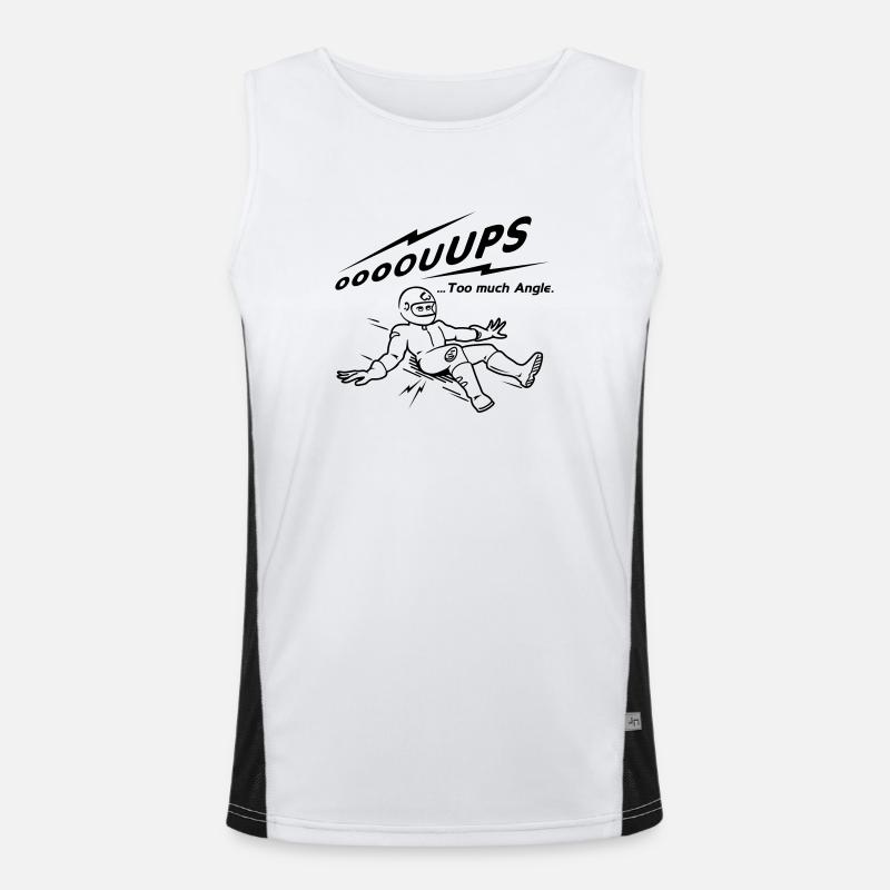 Too Much Angle Débardeur respirant contrasté Homme 