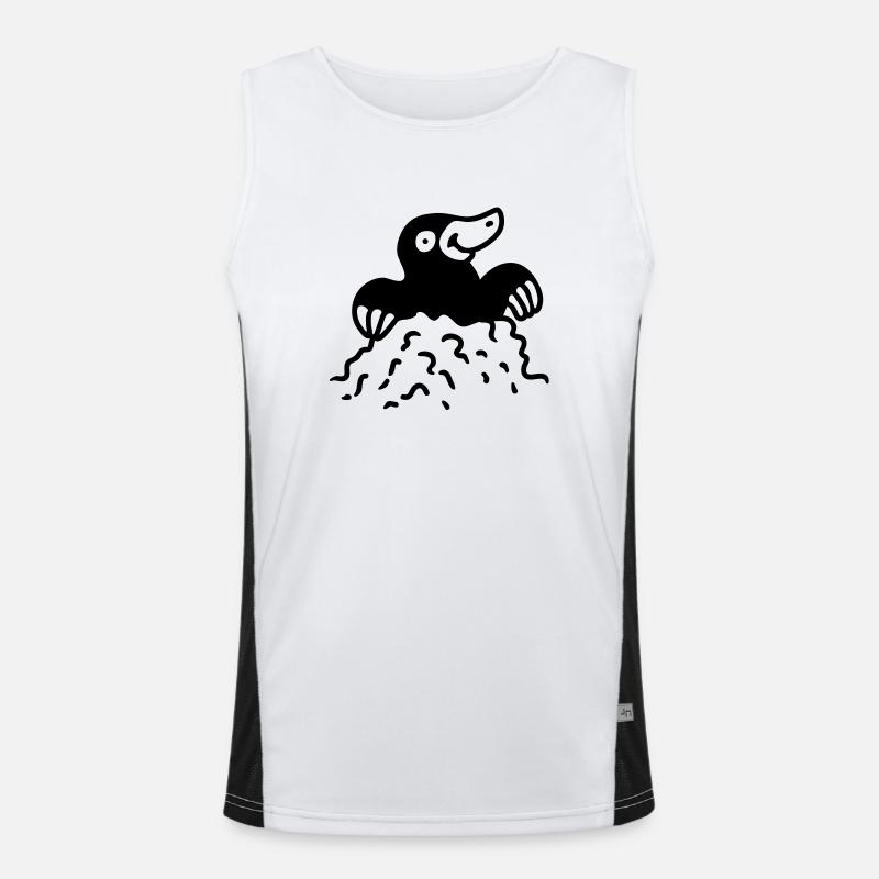 Mole - line Men's Functional Contrast Tank Top 