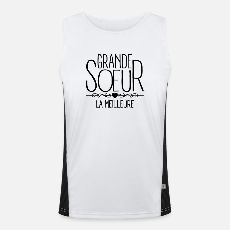 Grande Soeur Débardeur respirant contrasté Homme 