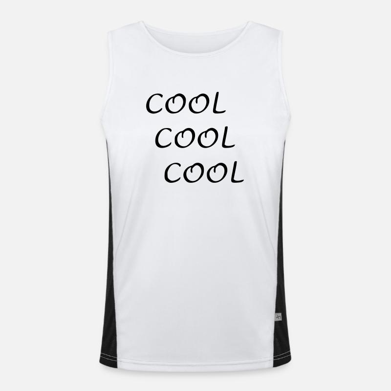 cool Funktionelles Kontrast-Tank Top für Männer 