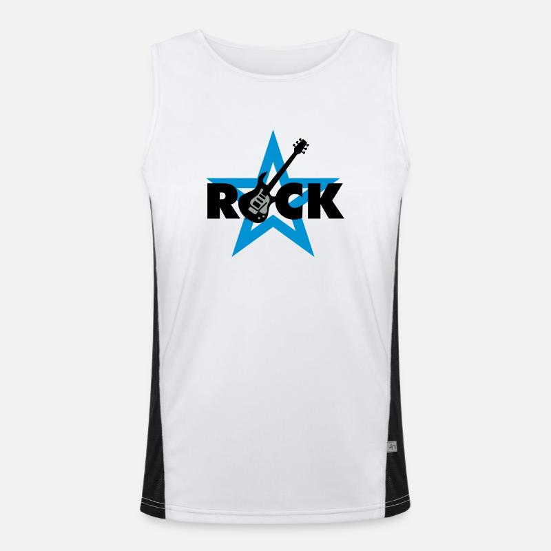 rock_star_042013_c_3c Men's Functional Contrast Tank Top 
