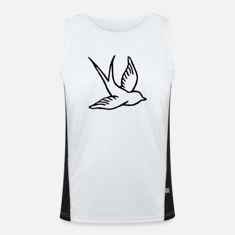 Schwalbe Funktionelles Kontrast-Tank Top für Männer 