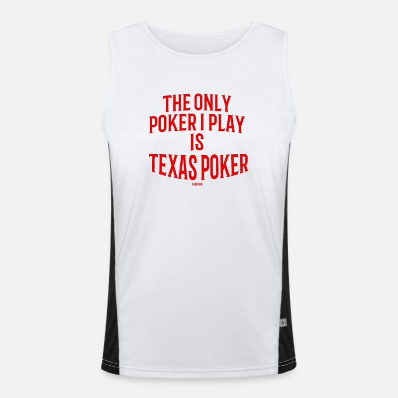 Citation Poker Débardeur respirant contrasté Homme 