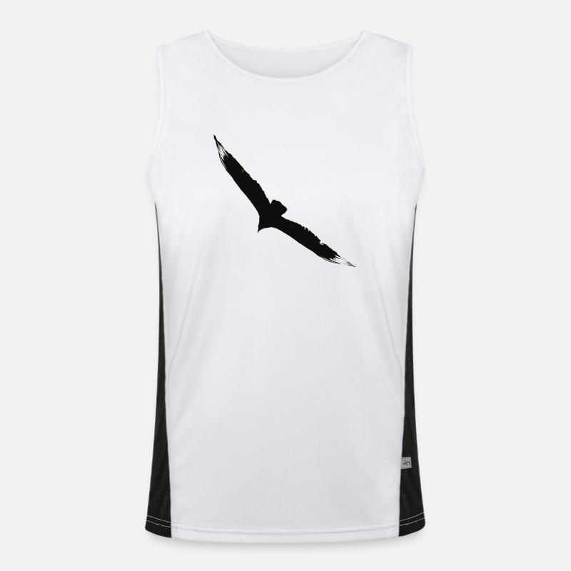 Flying eagle Men's Functional Contrast Tank Top 