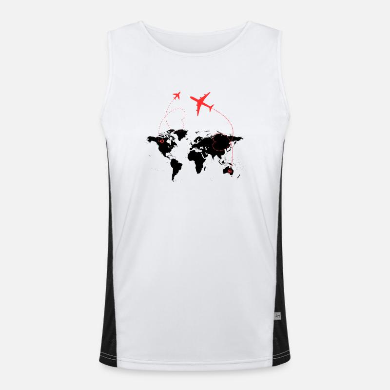 Go on Men's Functional Contrast Tank Top 