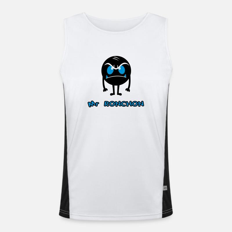 mr_ronchon Funktionelles Kontrast-Tank Top für Männer 
